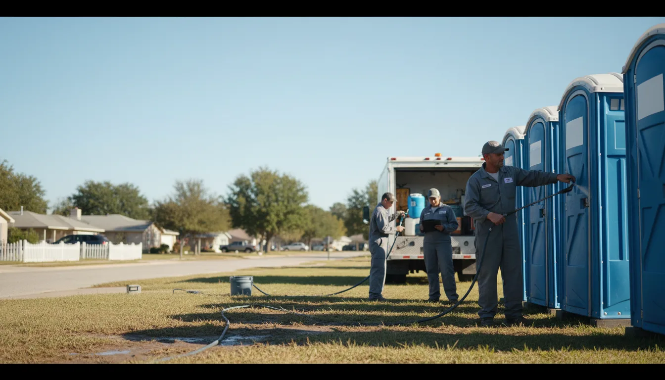 Long-Term Portable Toilet Rental in Combs, KY near me
